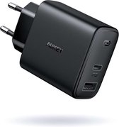 Power Delivery Oplader (USB A + USB C) Aukey 30W