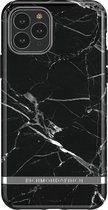 Richmond & Finch Black Marble stevig marmer hoesje voor iPhone 12 mini - zwart