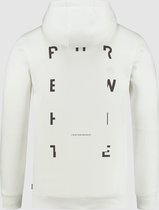 Purewhite -  Heren Slim Fit   Hoodie  - Wit - Maat M