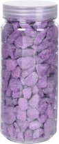 Decoratie stenen 750 gram medium paars