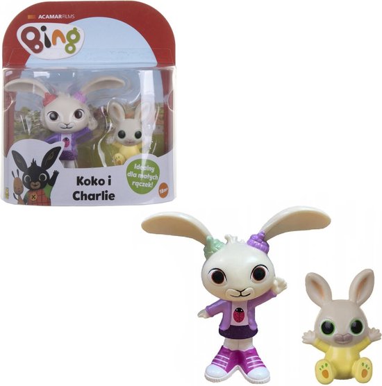 Bing Figuren-Set Mit Molly, Coco & Charlie - 4 Robuste Spielzeug-Figuren Für Kinder Ab 18 Monaten