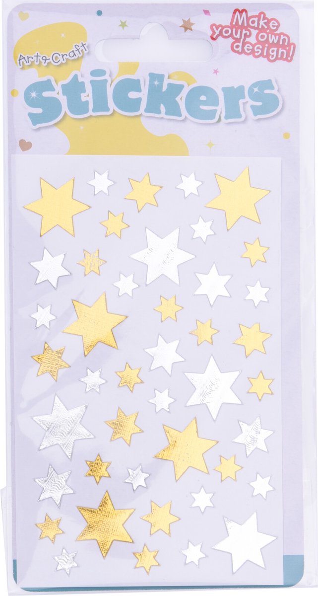Stickers holografisch Ster