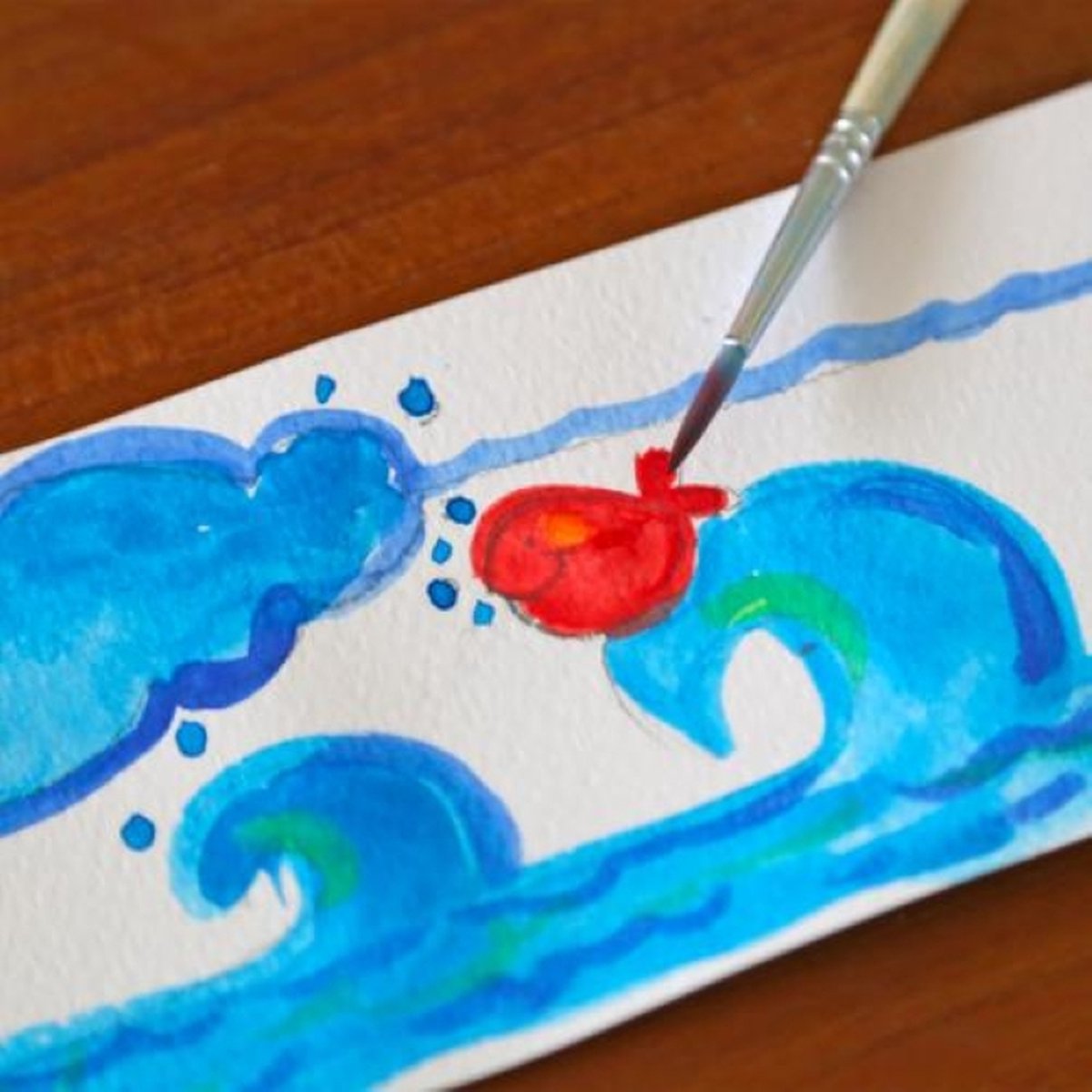 Primo - Waterverf met penseel 24 kleuren — afbeelding 3