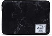 Herschel Anchor Laptophoes 12" inch - Black Marble | Macbook - Sleeve / Case / Hoes - Fleece Voering - Verstevigd Exterieur - Licht - Compact