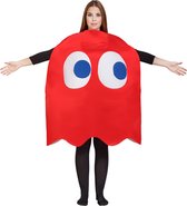 FUNIDELIA Ghost Blinky Pac-Man Kostuum - Maat: One Size