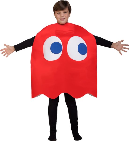 FUNIDELIA Blinky the Ghost Pac-Man kostuum - 4-10 jaar (110-122 cm) |  bol.com