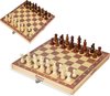 Afbeelding van het spelletje Qproducts Chessmate – Inclusief ebook – Magnetisch Schaakspel – Schaakbord – Schaakbord met Schaakstukken – Schaakset – Schaakspellen – Schaakspel hout volwassenen – Schaakborden Kinderen