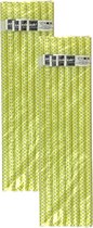 Zak Design - Zwirl Rietjes - Herbruikbare rietjes - 22,5 cm - Ø 7mm - Groen - 16 stuks