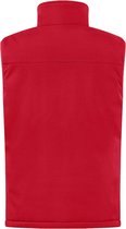 Clique Padded hoody softshell Bodywarmer rood 3xl