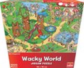 Puzzel voor volwassenen - Parijs - Paris - Wacky World - 1000 stuks - 68 x 48 cm groot