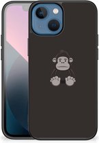 Trendy Telefoonhoesjes geschikt voor iPhone 13 mini GSM Hoesje met Zwarte rand Gorilla