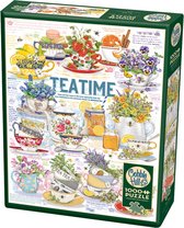 Cobble Hill legpuzzel 1000 stukjes Tea time citaten van Mary Lake-Thompson.