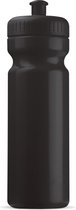 Bidon - drinkfles - sportbidon - sportfles - 750 ml - zwart