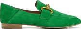 BiBi Lou Instapper Dames - Instapschoenen / Damesschoenen - Suède   - 540Z30VK - Groen - Maat 41