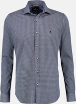 Shirt met lange mouwen en haaienkraag