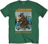 The Beach Boys Heren Tshirt -L- Xmas Album Groen