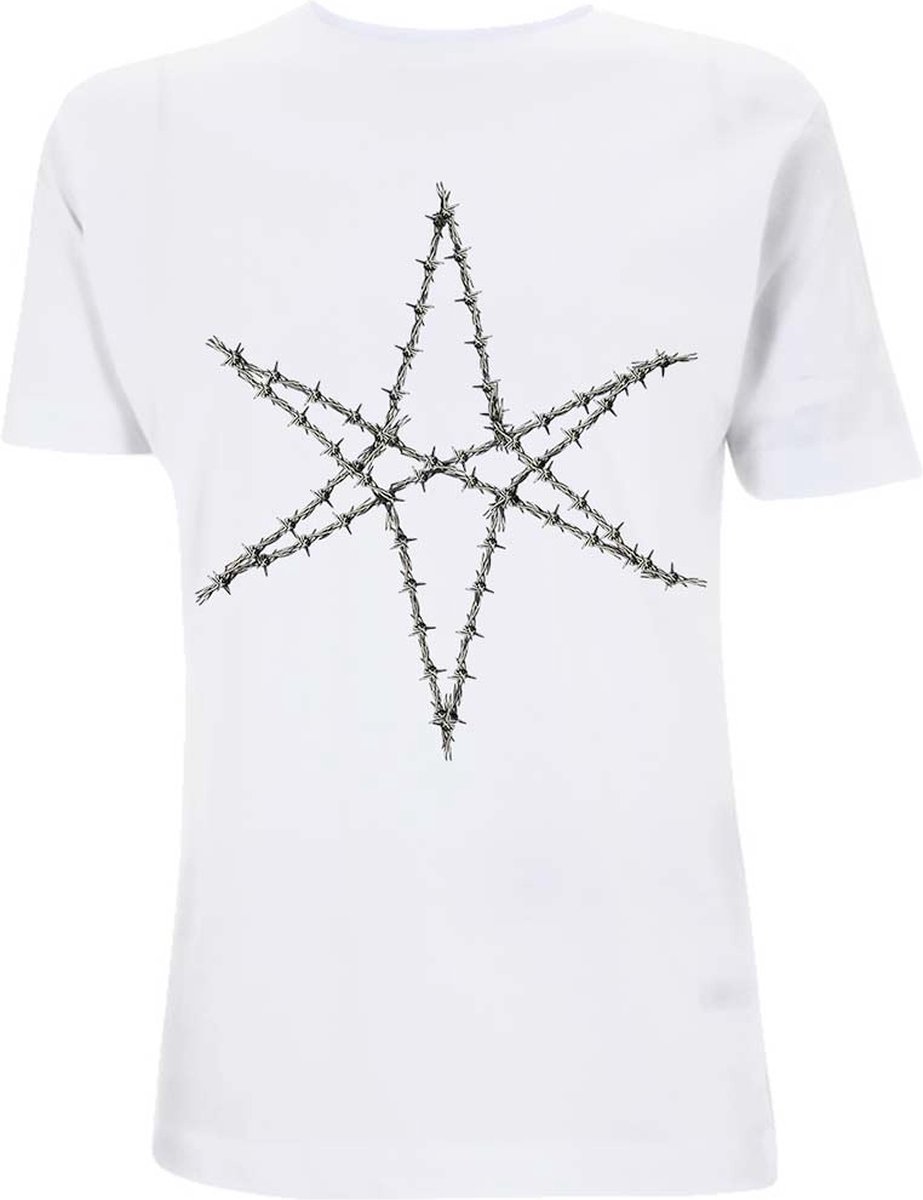 Bring Me The Horizon Barbed T-shirt wit S Katoen - Band merch, Bands