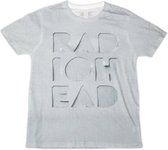 Radiohead Heren Tshirt -2XL- Note Pad Grijs