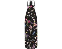 Easylife-Lekvrije thermosbeker van RVS-Onbreekbaar-500ml-Weide Bloemen-Drinkfles-Thermosfles 500ml