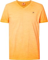 Petrol Industries Gemêleerd V-hals T-shirt Heren - Maat XS