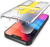 ZIFRIEND Apple iPhone 13 Pro Screenprotector Premium Tempered Glass 9H met Installatietray - Montage frame - Easy Applicator - Beschermglas