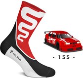 Heel Tread 155 sokken - Alfa Romeo 155 V6 Ti - fun sokken - Auto sokken - Maat 41-46