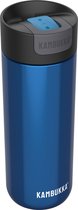 Kambukka Olympus Thermosfles 500ml - Swirly Blue met Switch lid en makkelijke reiniging