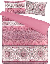 Bedlinnen alegra 125-nl multi / pink 240cm x 240cm