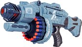 shooter large met 40 gewone en 40 gratis zuignappatronen en geluid geschikt voor nerf