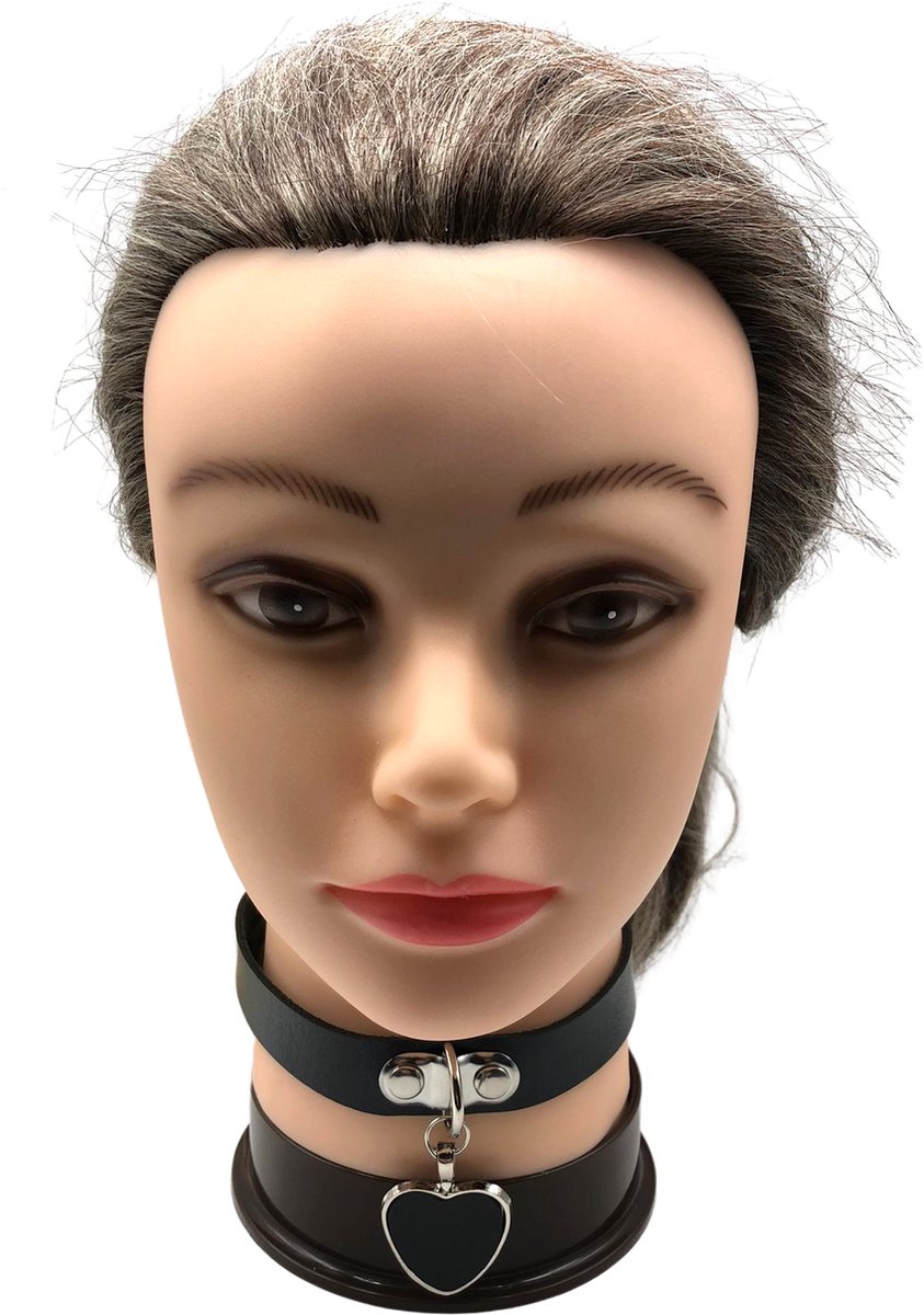 Goedkoopste Choker, Hanger, Hart, Hartje, Nek, Hartje, Esthetisch, Stijlvol, Tijdloos, Accessoire, Halsketting, Collier, Zwart