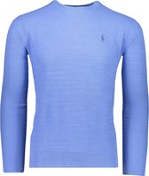 Polo Ralph Lauren  Trui Blauw Normaal - Maat M - Heren - Lente/Zomer Collectie - Katoen;cashmere