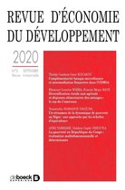 Revue d'économie du développement n° 343