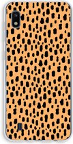 CaseCompany® - Galaxy A10 hoesje - Panter - Soft Case / Cover - Bescherming aan alle Kanten - Zijkanten Transparant - Bescherming Over de Schermrand - Back Cover