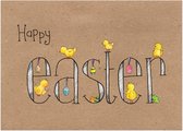 Paaskaarten | Set van 10 | Happy Easter | Illu-Straver