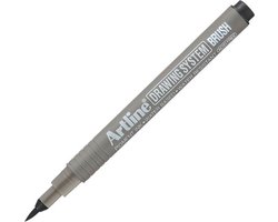 ARTLINE Drawing System Fineliner - 1 stuk- Brush Lijndikte - Zwart