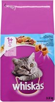 Whiskas droog adult tonijn (3,8 KG)