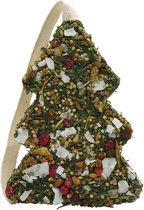 Festive Fruit Kerstboom Knaagdier Snack - Knaagdierensnack - 11,5 cm