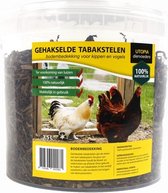 UTOPIA DIERTOTAAL | Gehakselde Tabakstelen