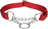 Trixie halsband hond premium choker rood 45-70X2,5 CM