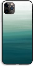 CaseCompany® - iPhone 11 Pro Max hoesje - Ocean - 100% Biologisch Afbreekbaar - Duurzaam - Biodegradable Soft Case - Milieuvriendelijke Print op Achterkant - Zwarte Zijkanten - Bescherming Ov