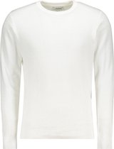 Haze & Finn Trui Knit Crewneck Ma17 0241 Blanc De Blanc Mannen Maat - XL