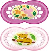Mam Baby Original Soother 16+ Silicone Pink 2u