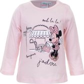 Disney Baby - Minnie Mouse T-shirt  - Ooh la la! - Roze - 12 mnd