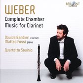 Davide Bandieri - Weber: Complete Chamber Music For Clarinet (CD)