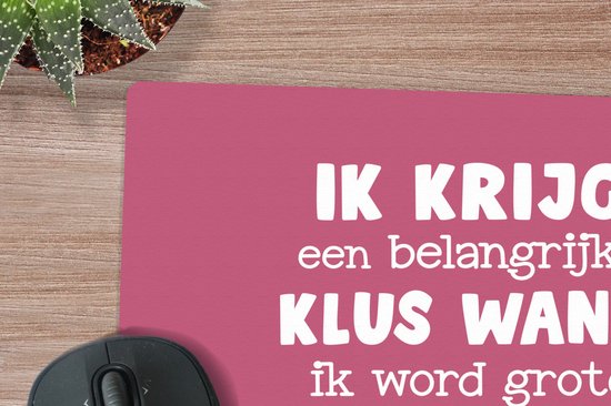 Tapis de souris 27x18 cm - Tapis de souris - Citations - Je vais être grande sœur - Sœur - Petite sœur - Petit frère - Tapis de souris