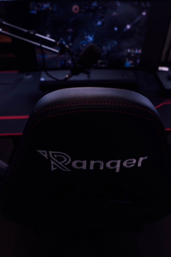 Ranqer Performance Gamestoel - Luxe Ergonomische Bureaustoel - Gaming Stoel voor volwassenen - 4D Armleuningen - Zwart