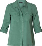 YEST Gohar Blouse - Dark Pine Green - maat 34