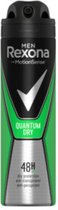6x Rexona Men Deodorant Spray Quantum Dry 150 ml