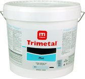 Trimetal Mat - RAL 9016 Verkeerswit - 10 L