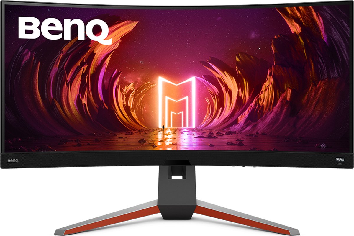 BenQ - Gaming Monitor - Mobiuz EX3410R - 144Hz - LED-monitor - Gebogen - 34 inch - Ultrawide HD